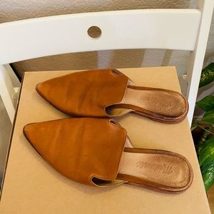 Madewell - The Gemma Mule in English Saddle Leather | Size 8